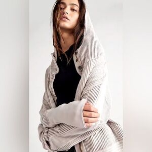 Free People - One Mason Hoodie in Ivory